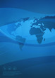 Illustration: Globale Kommunikation-blau-hochkant Globale Kommunikation-blau-hochkant
