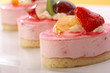 Valentine's day theme - Cake with fresh fruits Valentine's day theme - Cake with fresh fruits