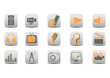 video and audio icons