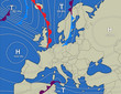 Wetterkarte Europa