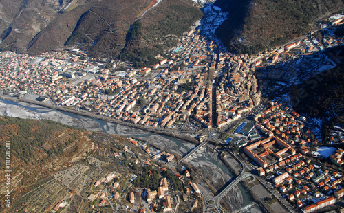 Photo: Digne vue d'avion Digne vue d'avion