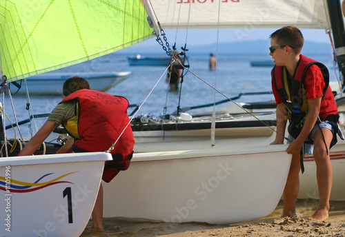 Photo: équipiers de voile équipiers de voile