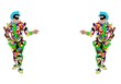 Arlecchino,la maschera di carnevale