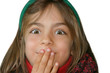 Photo: fillette pouffant de rire fillette pouffant de rire