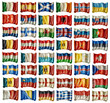 european flags european flags