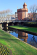 Le Castillet et quai Vauban Le Castillet et quai Vauban