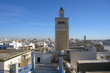 vue sur la medina de tunis