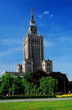 Palace of culture and science landmark of Warsaw