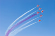 "Turkish Stars" the aerobatic demonstration team of the Turkish