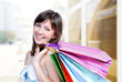 Attractive shopper
