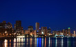 city night view of Durban, South Africa city night view of Durban, South Africa