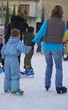 patinage en famille