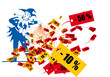 Promotion - soldes - rabais 10%- 50% super promo