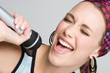 Singing Karaoke Girl