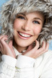 Laughing Winter Girl