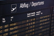 Anzeigetafel Flughafen 6