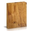 Caja de Madera sobre fondo blanco