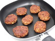 Fleischklopse in der Pfanne