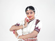 indian classical female dancer