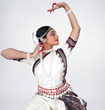 classical indian female dancer