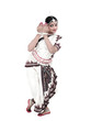 indian classical female dancer