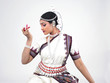 indian classical female dancer
