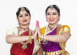 indian classical female dancers