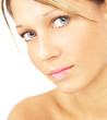Portrait of the beautiful girl