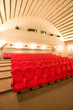 red chairs in the cinema red chairs in the cinema