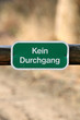 Kein Durchgang