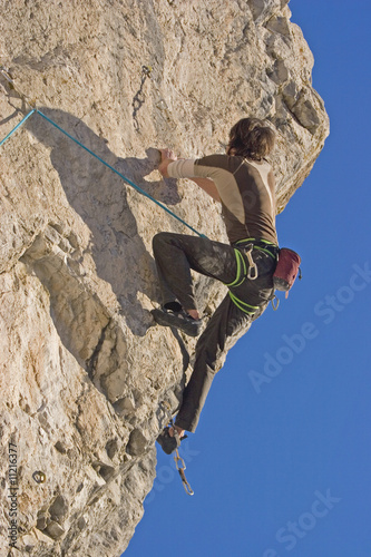 Foto: Extremsportart Klettern Extremsportart Klettern