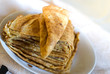 image de crêpes faites main à la chandeleur