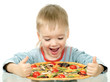 boy and pizza #3 boy and pizza #3