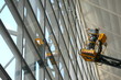 laveur de vitres aéroport