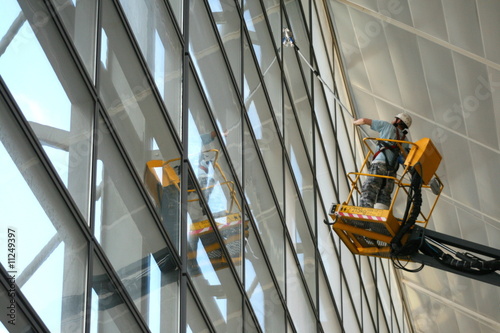 laveur de vitres aéroport