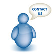 "Contact Us" icon