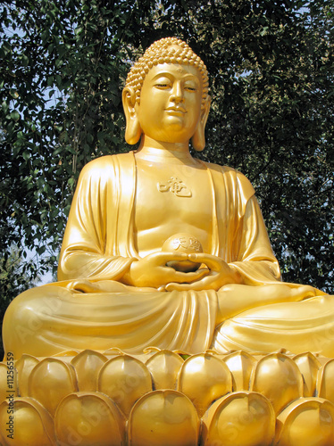 Photo: Buddha Statue in Xian, China. Buddha Statue in Xian, China.
