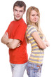 Photo: young boyfriend and girlfriend young boyfriend and girlfriend