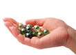 Handful of marbles
