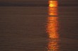 Sunset surface of a water