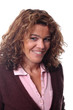 Portrait von Frau mit Locken