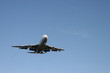 Flugzeug Anflug
