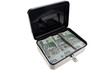 Money in cash box