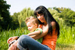 Foto: Mama mit Sohn Mama mit Sohn