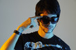 Cool young man