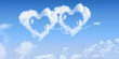 duo coeurs nuages