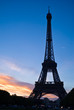 Eiffel Tower Silhouette Eiffel Tower Silhouette