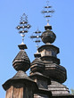Wooden temple dome Wooden temple dome