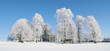Werdigeshäuser Kiche in Eis und Schnee