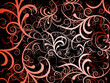 Red swirls
